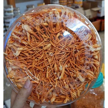 Sợi Đông trùng hạ thảo Việt Nam khô 50g, nấm trùng thảo khô, đông trùng khô