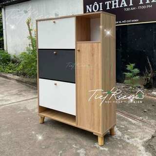 Tủ đựng giày thông minh N90cm Nội Thất Tiết Kiệm TG9992