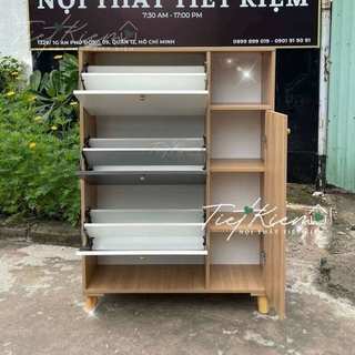 Tủ đựng giày thông minh N90cm Nội Thất Tiết Kiệm TG9992