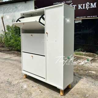 Tủ giầy thông minh đẹp ngang 90cm NTTK 78788