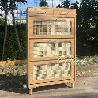 Tủ đựng giày gỗ N80cm Nội Thất Tiết Kiệm TGTM8879