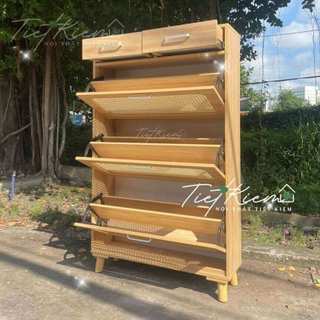 Tủ đựng giày gỗ N80cm Nội Thất Tiết Kiệm TGTM8879