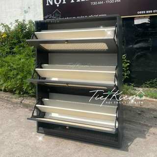 Tủ giày dép lưới ngang 80cm Nội Thất Tiết Kiệm TG8998