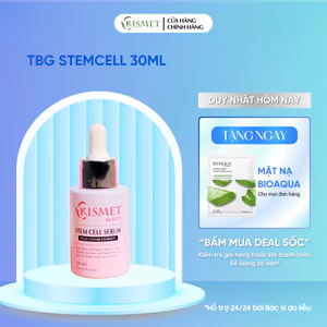 Tế Bào Gốc Kismet 30ml tái tạo phục hồi trẻ hoá da - stem cellkismet Đức (hàng chính hãng)