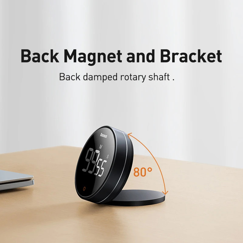 Đồng hộ hẹn giờ đếm ngược Baseus Heyo Rotation LED Countdown Timer