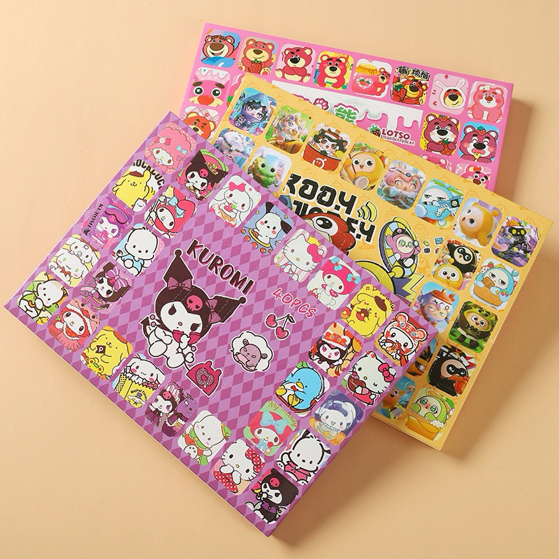 Đồ chơi Hidden Box 40 món đồ chơi kuromi và Gấu Dâu bí ẩn tặng kèm móc ...