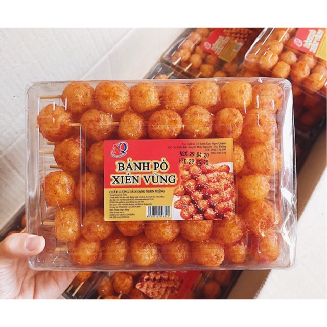 COMBO ĐỒ ĂN VẶT SIÊU CAY 4 MÓN 10 gói Tăm Cay Đen, 1 Pò Quẩy Hộp, 1 Pò Xiên Vừng, 1 Snack Miếng Hằng Đại