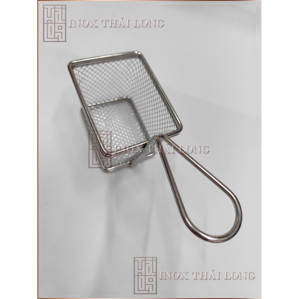 Rổ Khoai Tây Chiên Inox 304 Loại Dày [Rẻ vô địch] [Ảnh thật] [Có sẵn ...
