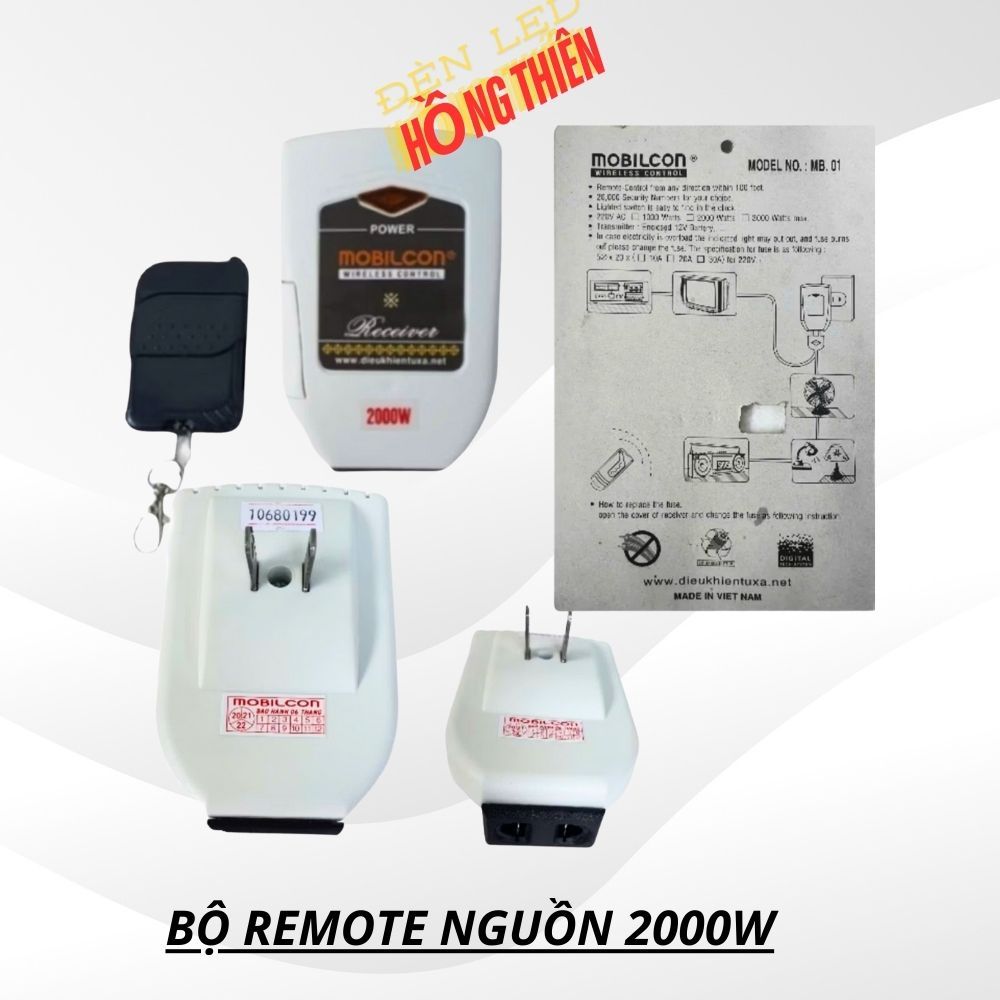 Bộ Remote Nguồn MOBILCON 1200w -2000w | Shopee Việt Nam