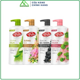 Sữa tắm Lifebuoy Detox và Bảo vệ khỏi vi khuẩn chai 800g