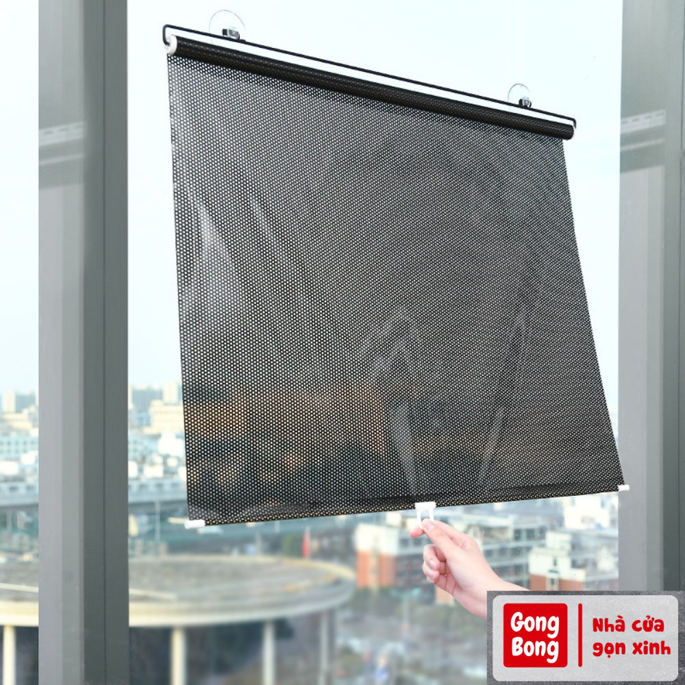Rèm dán che chắn nắng cuộn kích thước 58 x 125cm gọn dán tường cửa sổ ...