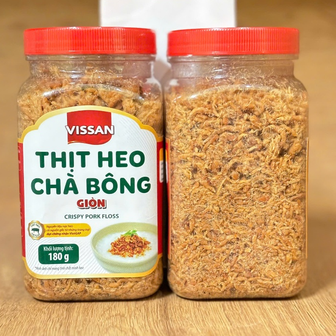 Chà bông giòn Vissan 180g