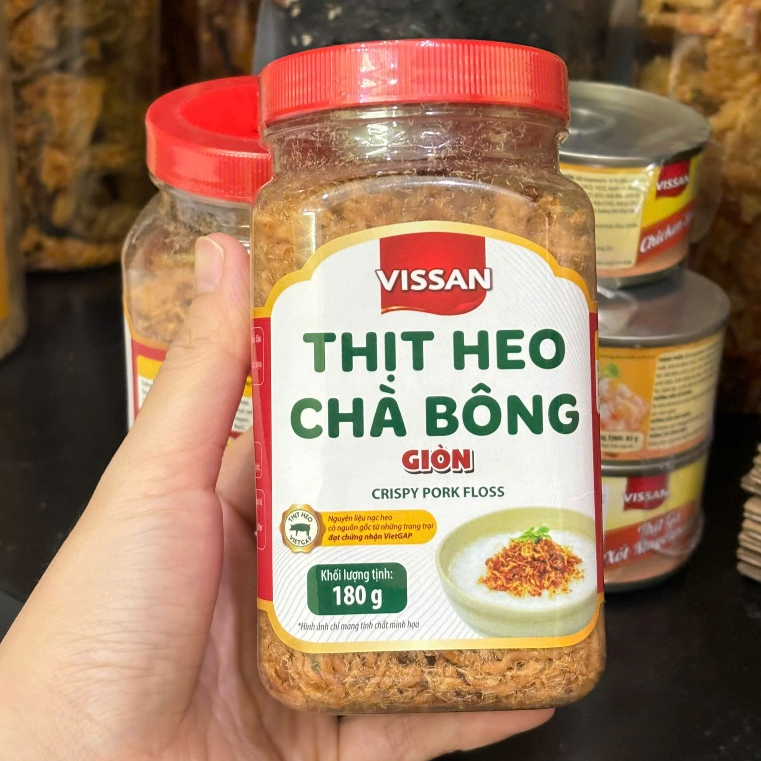Chà bông giòn Vissan 180g