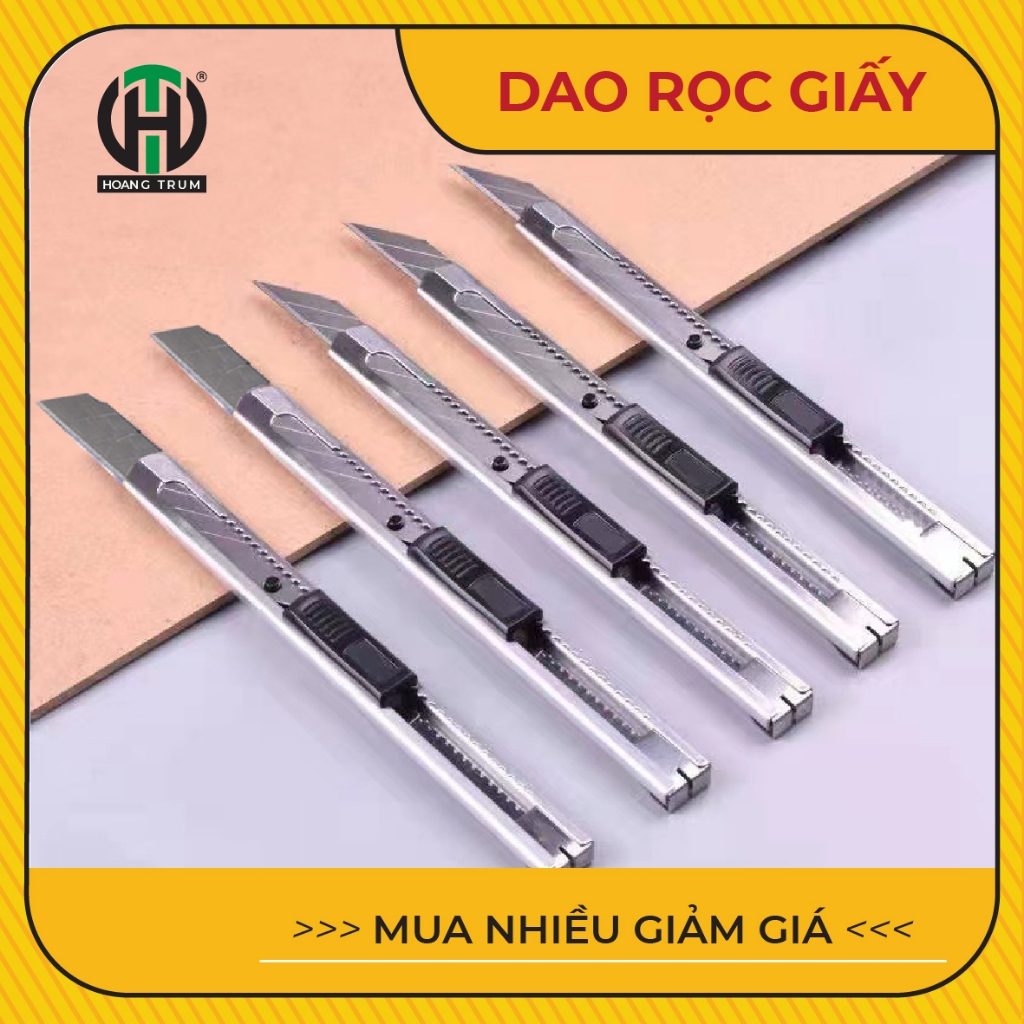 Dao Rọc Giấy, Dao Rọc Giấy Mini 30 độ, Nhỏ Gọn Sắc bén, Cắt tỉa chi ...