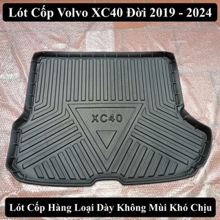 Lót Cốp Volvo XC40 Chất Liệu Nhựa Cao Cấp Hàng Loại Dày