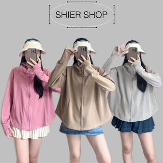 Áo Khoác Chống Nắng Nữ Cao Cấp Vải Cotton Hàn Dày Dặn, Chống Tia UV Mới Nhất Dài Tay