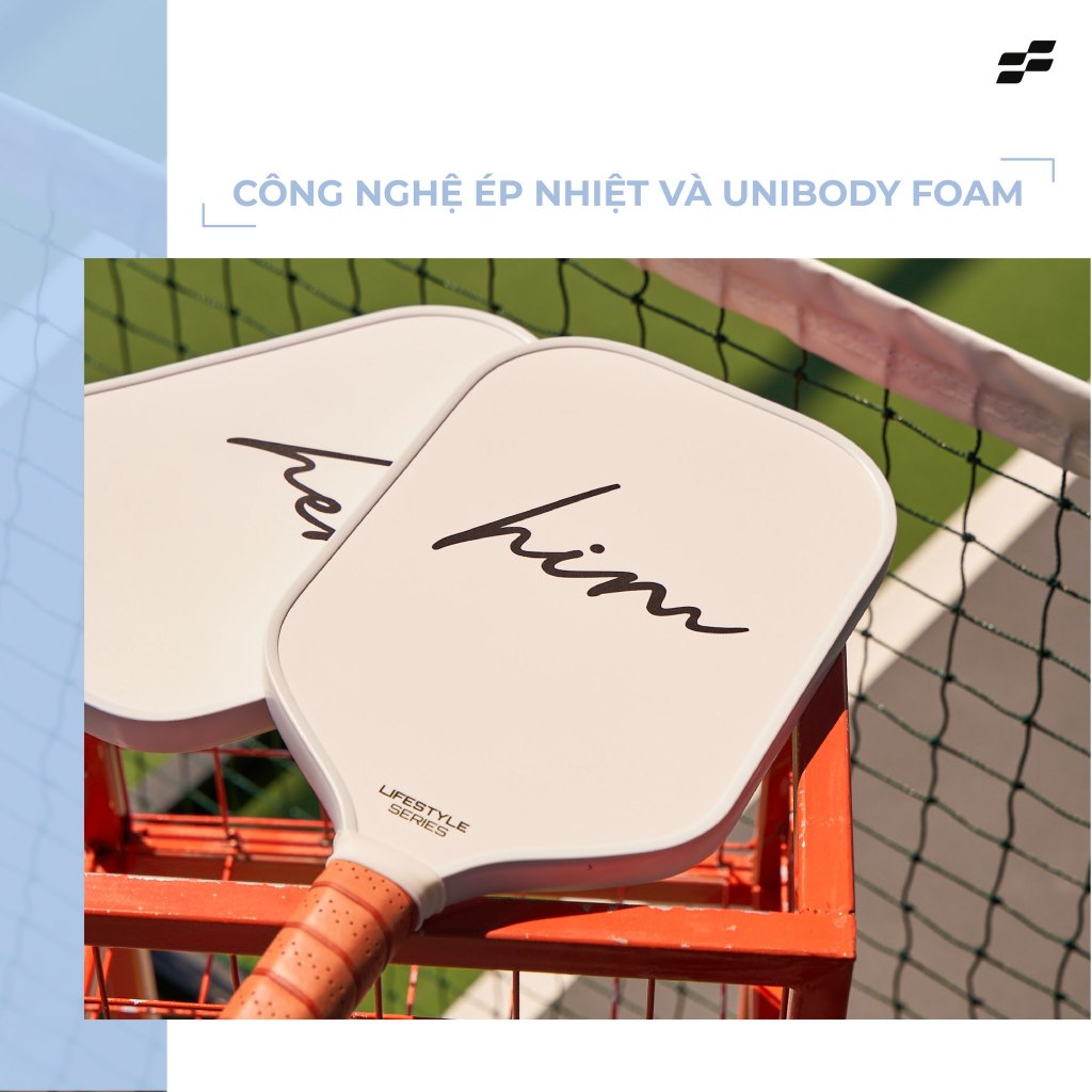 ✅  [Ship Hoả Tốc] Vợt Pickleball Facolos Him/ Her Lifestyle Series chính hãng, trendy đầy cá tính