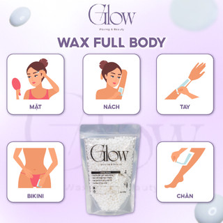 Combo 300Gr Ngẫu Nhiên Siêu Bám Lông GLOW WAXING + Mỡ Trăn Nguyên Chất 100% 10ml Tặng Que CHE TÊN
