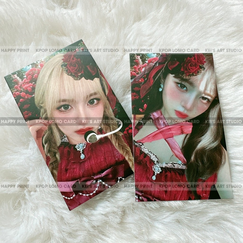 [GIÁ GOM] Set 100c card des IVE: thẻ ảnh thiết kế Wonyoung, Gaeul, Liz, Leeseo, Rei, Yujin