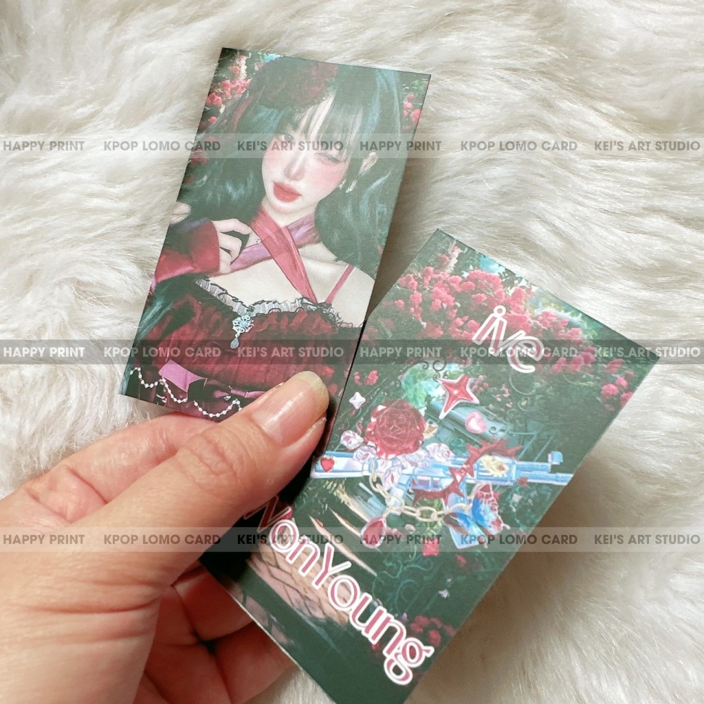 [GIÁ GOM] Set 100c card des IVE: thẻ ảnh thiết kế Wonyoung, Gaeul, Liz, Leeseo, Rei, Yujin