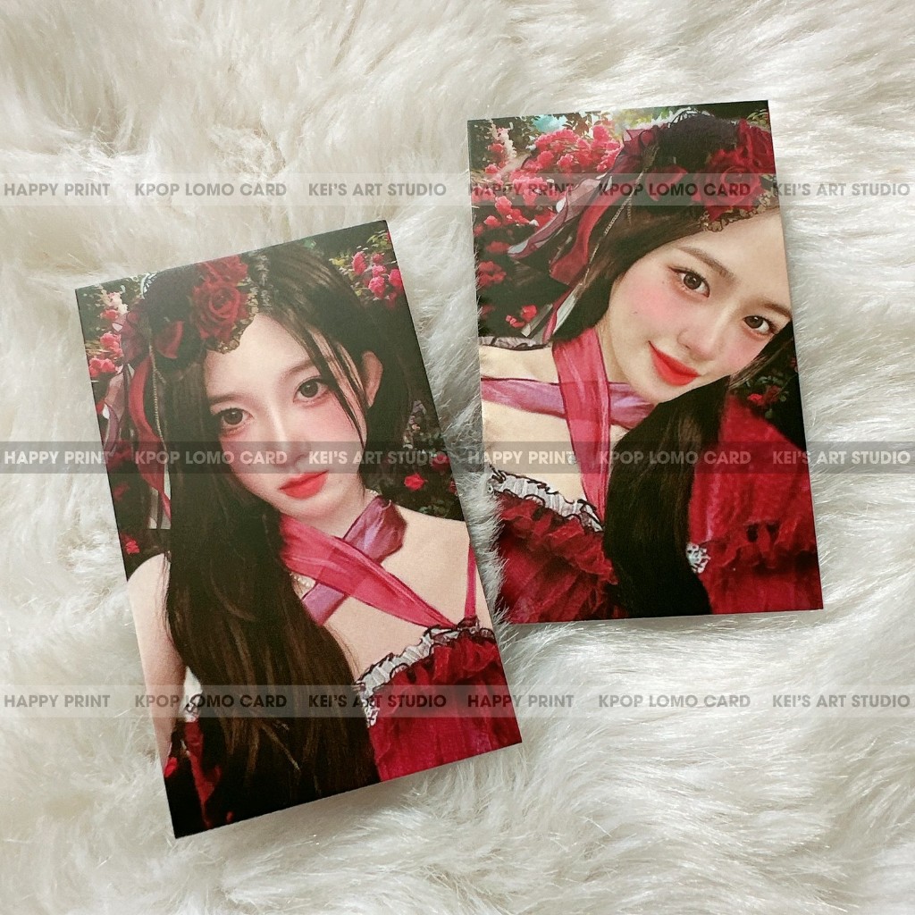 [GIÁ GOM] Set 100c card des IVE: thẻ ảnh thiết kế Wonyoung, Gaeul, Liz, Leeseo, Rei, Yujin