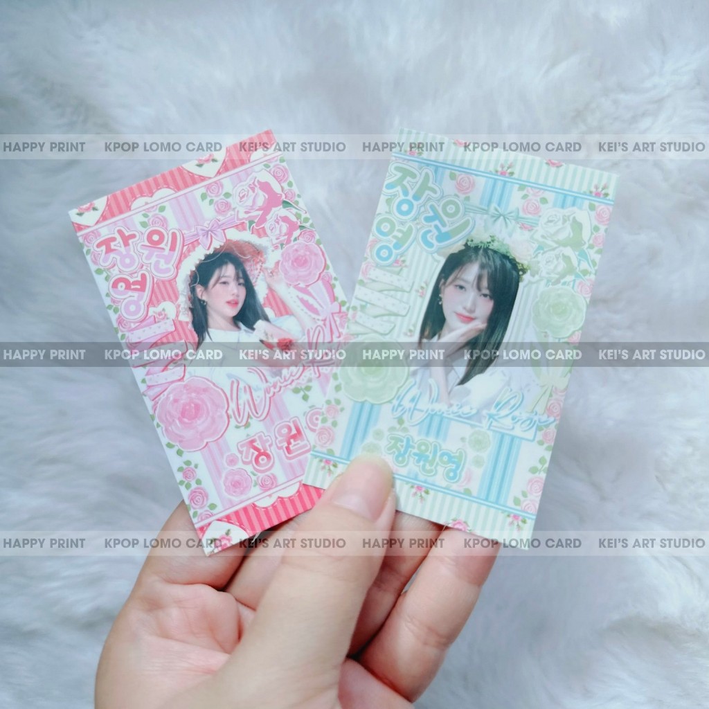 [GIÁ GOM 1 MẪU] Set 20 CÁI card des Wonyoung - thẻ ảnh thiết kế wonyoung nhóm IVE, wony, jang wonyoung, card wonyoung