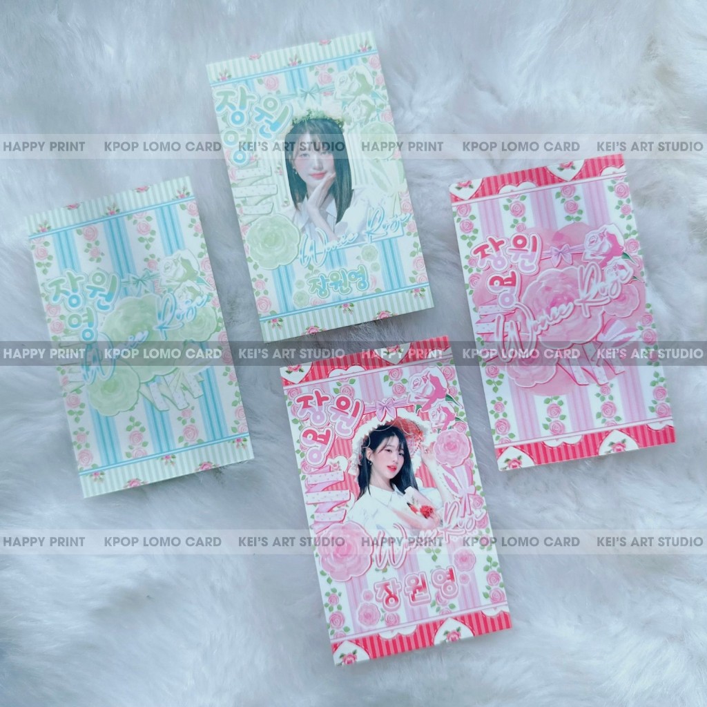 [GIÁ GOM 1 MẪU] Set 20 CÁI card des Wonyoung - thẻ ảnh thiết kế wonyoung nhóm IVE, wony, jang wonyoung, card wonyoung