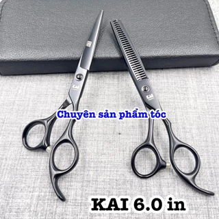 ✅freeship✅ Kéo cắt tỉa tóc cao cấp Kai 6.0 in sắc bén