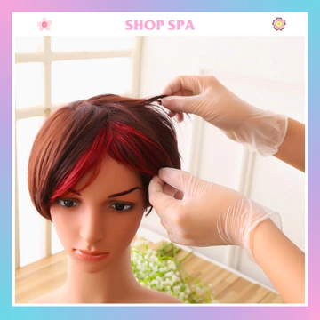 Găng Tay Y Tế Không Bột Màu Trong Suốt Hộp 100 Chiếc, Bao Tay Cao Su Y Tế, Sử Dụng Trong Tóc Spa Phun Xăm Giá Rẻ