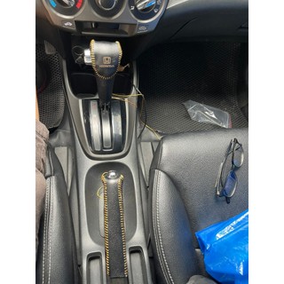 Bọc da cần số xe Honda City 2010, 2011, 2012, 2013, 2014 số tự động bằng da bò, nhiều mầu giá gốc tại xưởng