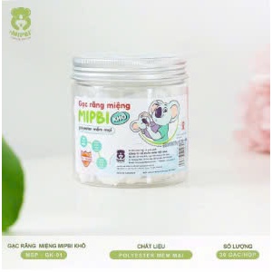 Gạc răng miệng Mipbi - hộp 30 cái - hanzomart