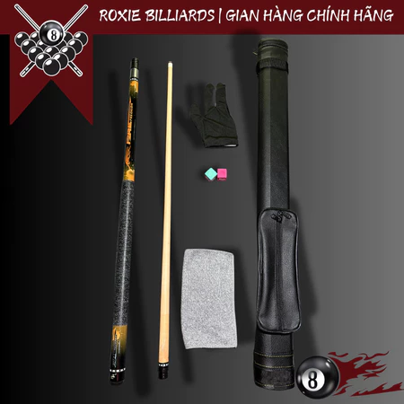Cơ Bida Preoaidr Roxie Jaguar Billiards + full combo phụ kiện