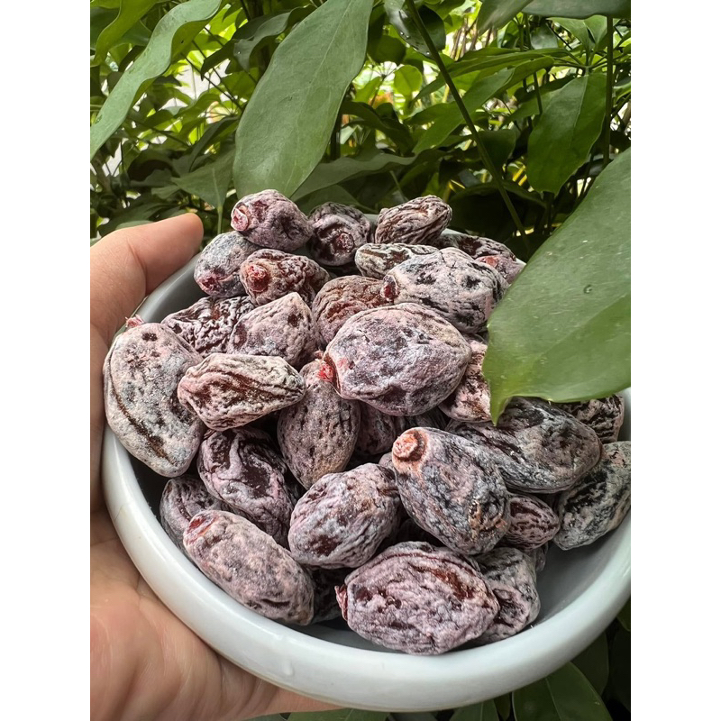 XÍ MUỘI VIÊN Oliu hồng chua chua ngọt ngọt , ko hạt . Trái cây sấy Minh Nhi