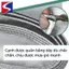 Bạt che mưa nắng màu xám bạc PE cao cấp, đóng khoen sẵn, rài đều 4 cạnh