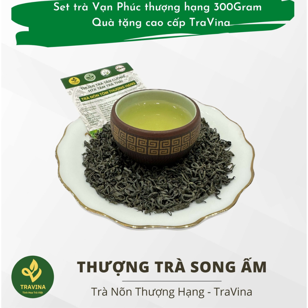Thượng trà Song Ẩm – Set trà nõn tôm thượng hạng & Bộ ấm 2 chén Tử Sa ...