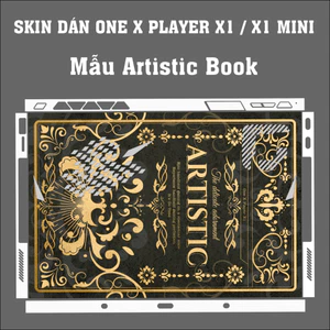 Skin dán One X Player X1 / X1 Mini mẫu bìa sách Artistic Book | Film 3M | có custom theo yêu cầu | OneXPlayer