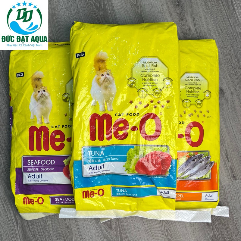 Bao xá thức ăn mèo Me-O   7kg không chia túi, date mới nhất