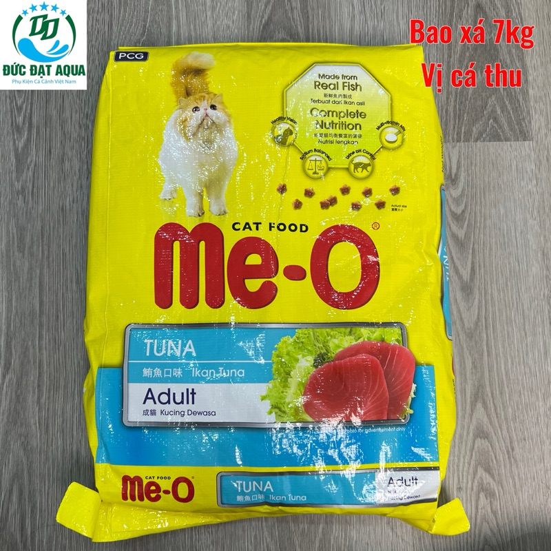 Bao xá thức ăn mèo Me-O   7kg không chia túi, date mới nhất 5