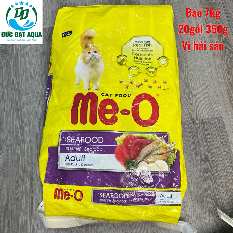 Thức ăn hạt cho mèo trưởng thành Me-O 7kg bao xá) & (Me-O -7kg /20gói 350g) date mới hàng chính hãng 4