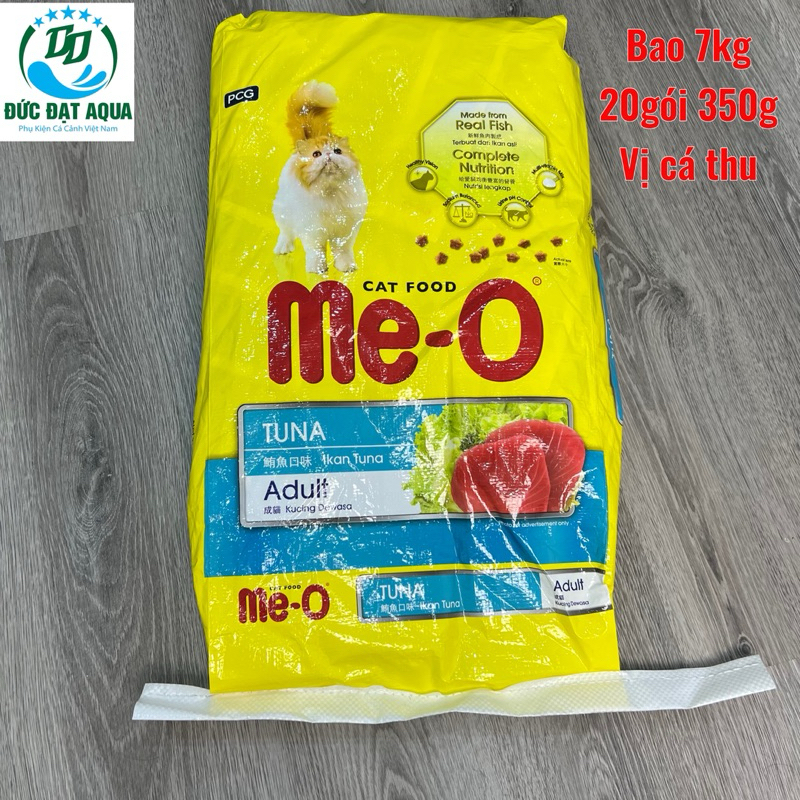 Thức ăn hạt cho mèo trưởng thành Me-O 7kg bao xá) & (Me-O -7kg /20gói 350g) date mới hàng chính hãng 6