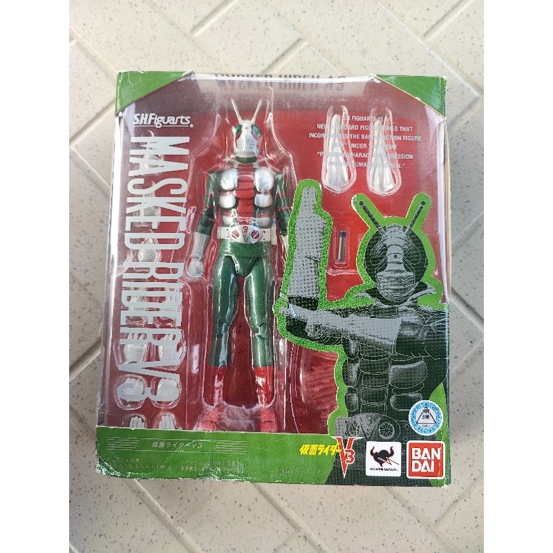 SHF KAMEN RIDER V3 (SECOND HAND) | Shopee Việt Nam