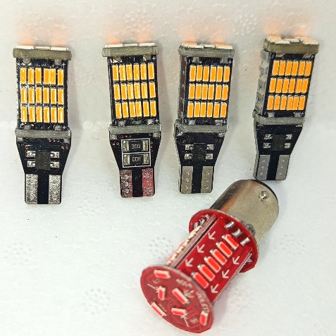 Combo Full bóng LED nâng cấp ánh sáng cho xe máy Honda Alpha, WS,RSX,Future, Yamaha Sirius, Jupiter