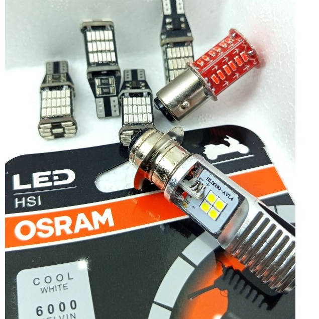 Combo Full bóng LED nâng cấp ánh sáng cho xe máy Honda Alpha, WS,RSX,Future, Yamaha Sirius, Jupiter