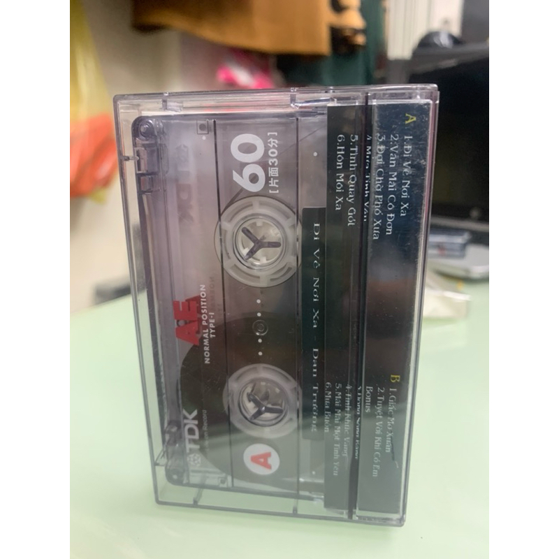 Băng Cassette Đan Trường - Đi Về Nơi Xa