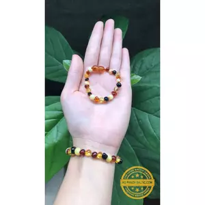 Vòng tay Amber Baltic ho phách cho Mẹ mẫu Classic