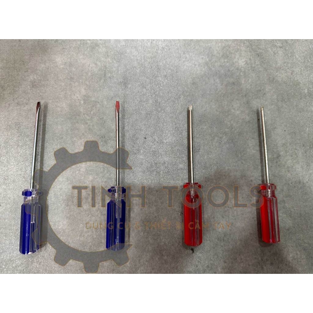 Tua vít mini Duobang bake và dẹt (4 cạnh và 2 cạnh) kích thước nhỏ 3 li sửa laptop, máy tính