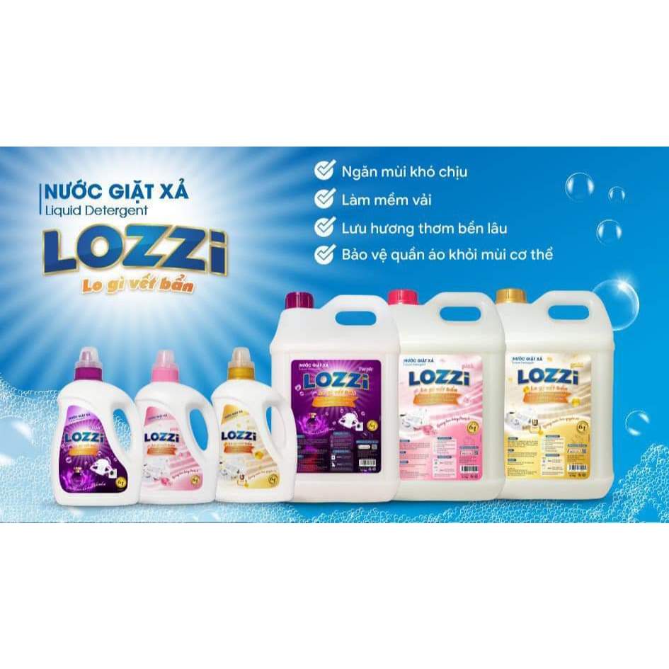 Ảnh ước giặt Lozzi hương nước hoa 200gr - sạch tinh tươm áo quần, hương thơm ngát bền lâu. 4