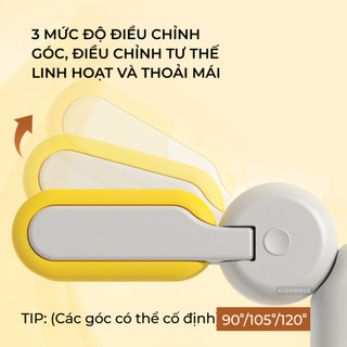 Giá đỡ Mideer: Giải pháp tối ưu chống cận, gù lưng, vẹo cột sống cho trẻ học tập.