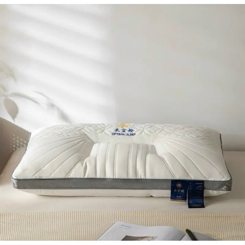 Gối Matxa 3D Chống Đau Mỏi Vai Gáy 48x74cm, Lõi Bông Gòn Trắng Tinh Khiết 7D Mềm Mại, Êm Ái