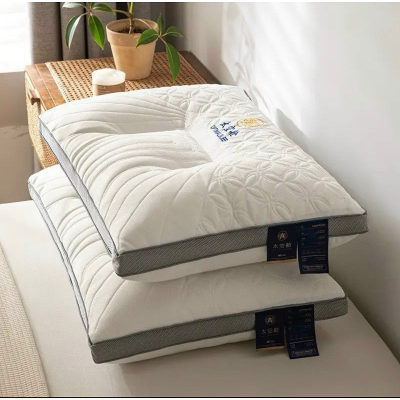 Gối Matxa 3D Chống Đau Mỏi Vai Gáy 48x74cm, Lõi Bông Gòn Trắng Tinh Khiết 7D Mềm Mại, Êm Ái